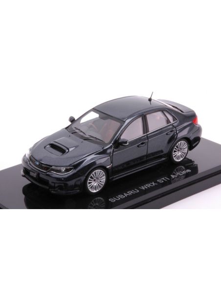 EBBRO EB44398 SUBARU WRX STI A-LINE METALLIC BLACK 1:43 Modellino