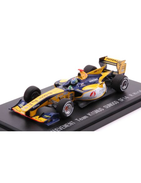 EBBRO EB45117 SUPER FORMULA N.7 ACHIEVEMENT TEAM KYGNUS SUNOCO SF14 R.HIRAKAWA 1:43 Modellino