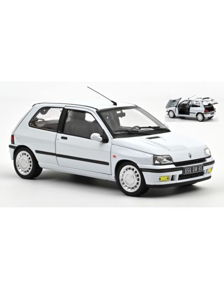 NOREV NV185251 RENAULT CLIO 16S 1991 WHITE 1:18 Modellino