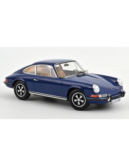 NOREV NV187647 PORSCHE 911 S 1969 BLUE 1:18 Modellino