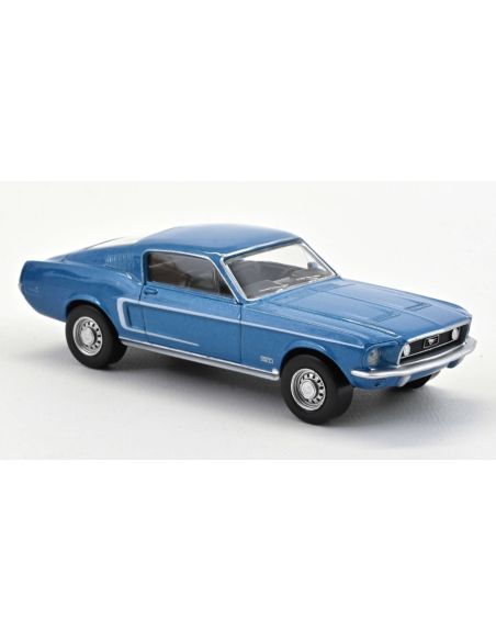 NOREV NV270584 FORD MUSTANG FASTBACK 1968 ACAPULCO BLUE 1:43 Modellino