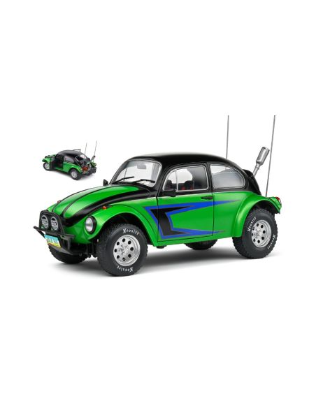 SOLIDO SL1809603 BEETLE BAJA 1976 GREEN 1:18 Modellino