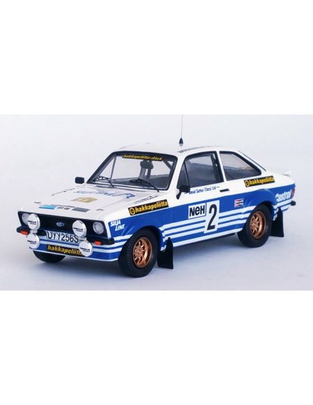 TROFEU TFRRSE26 FORD ESCORT MKII 2nd SWEDISH RALLY 1982 VATANEN-HARRYMAN 1:43 Modellino