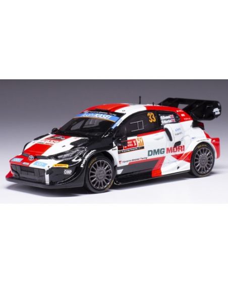 IXO MODEL RAM873 TOYOTA YARIS WRC N.33 RALLY YPERN 2022 EVANS-MARTIN 1:43 Modellino