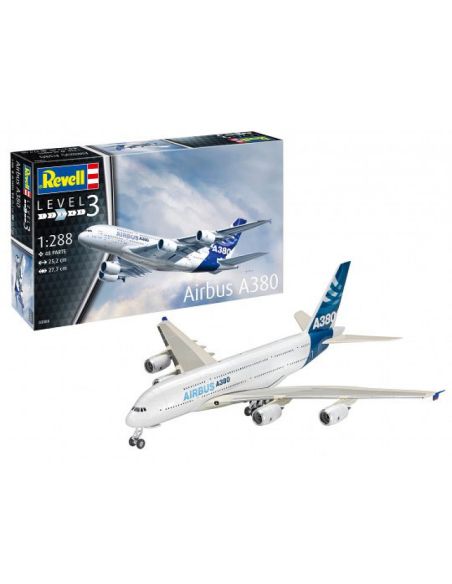 REVELL RV03808 AIRBUS A380 KIT 1:288 Modellino