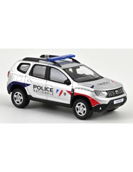 NOREV NV509054 DACIA DUSTER 2021 POLICE NATIONALE SILVER 1:43 Modellino