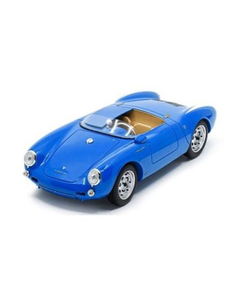 SCHUCO SH450047900 PORSCHE 550 A SPYDER 1954 BLUE 1:12 Modellino