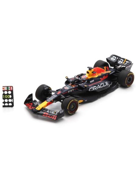 SPARK MODEL S8596 RED BULL RB19 N.1 WINNER CANADA GP 2023 MAX VERSTAPPEN W/PIT B.100th1:43 Modellino