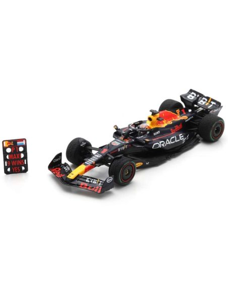 SPARK MODEL S8923 RED BULL RB19 N.1 WINNER DUTCH GP 2023 MAX VERSTAPPEN WITH PIT B.1:43 Modellino