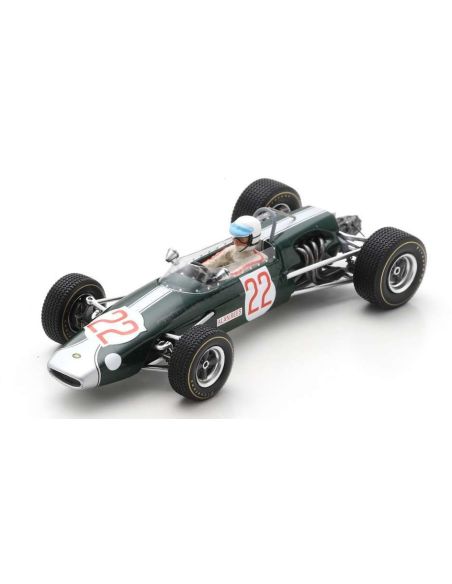 SPARK MODEL SG715 BRABHAM BT23 N.22 2nd F2 GERMAN GP 1967 ALAN REES 1:43 Modellino