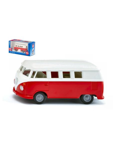 SIKU SK2361 VW T1 BUS RED/WHITE 1:50 Modellino